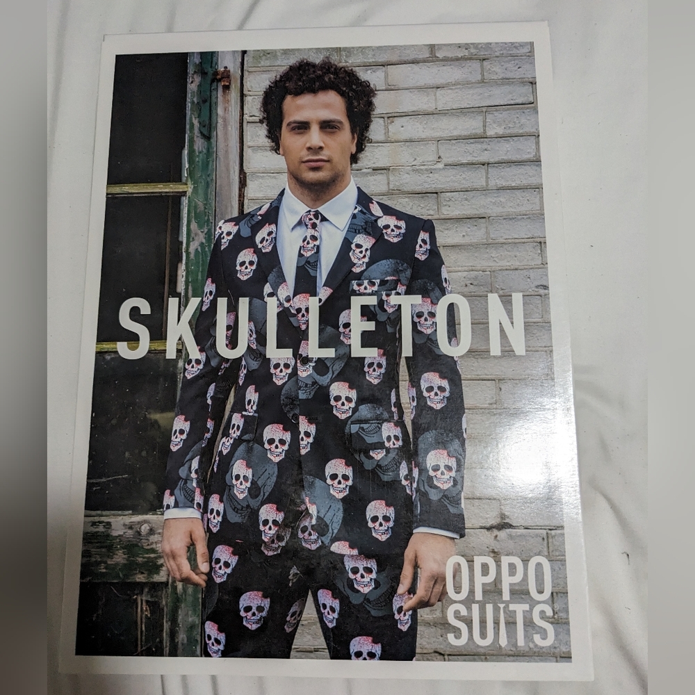 Opposuit Skulleton 3 Piece (tie, jacket and pants) Suit